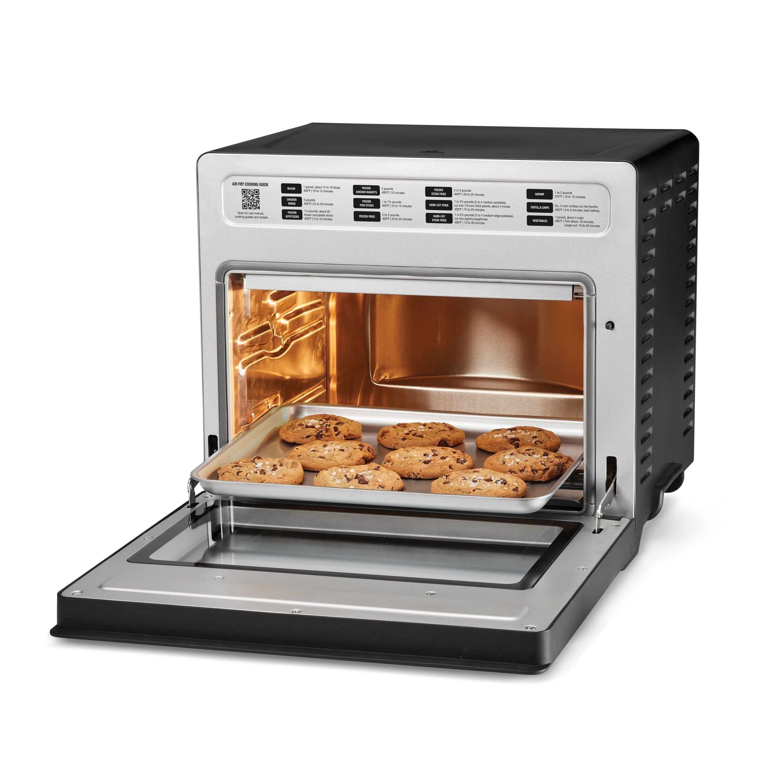 Cuisinart Air Fryer Toaster Oven with Double Layer Door, 26-L