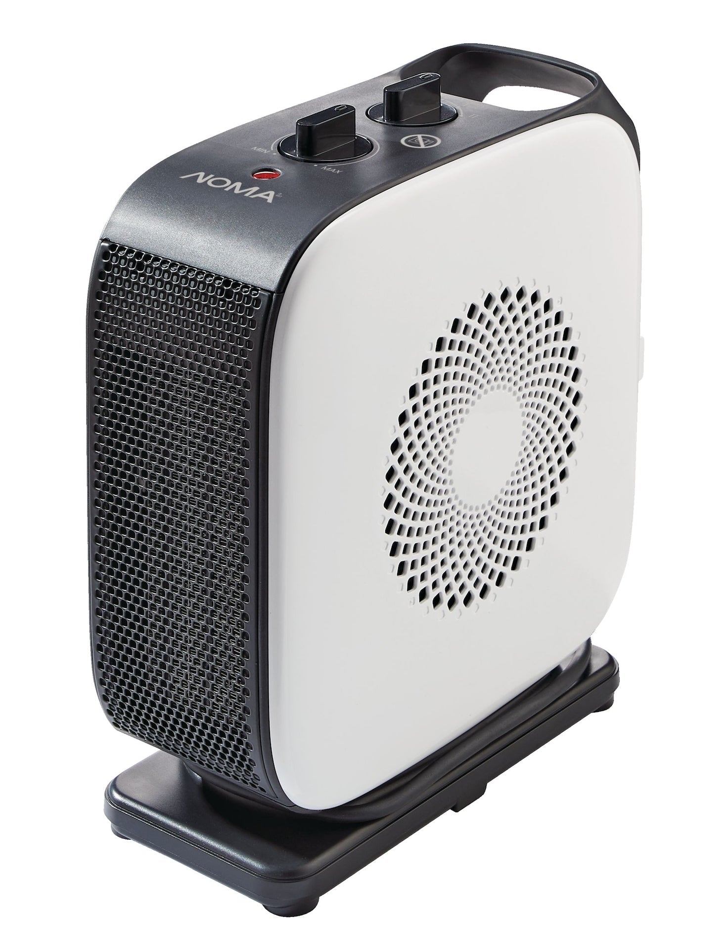 NOMA Portable Oscillating Portable Ceramic Space Heater withThermostat, 1500W, White