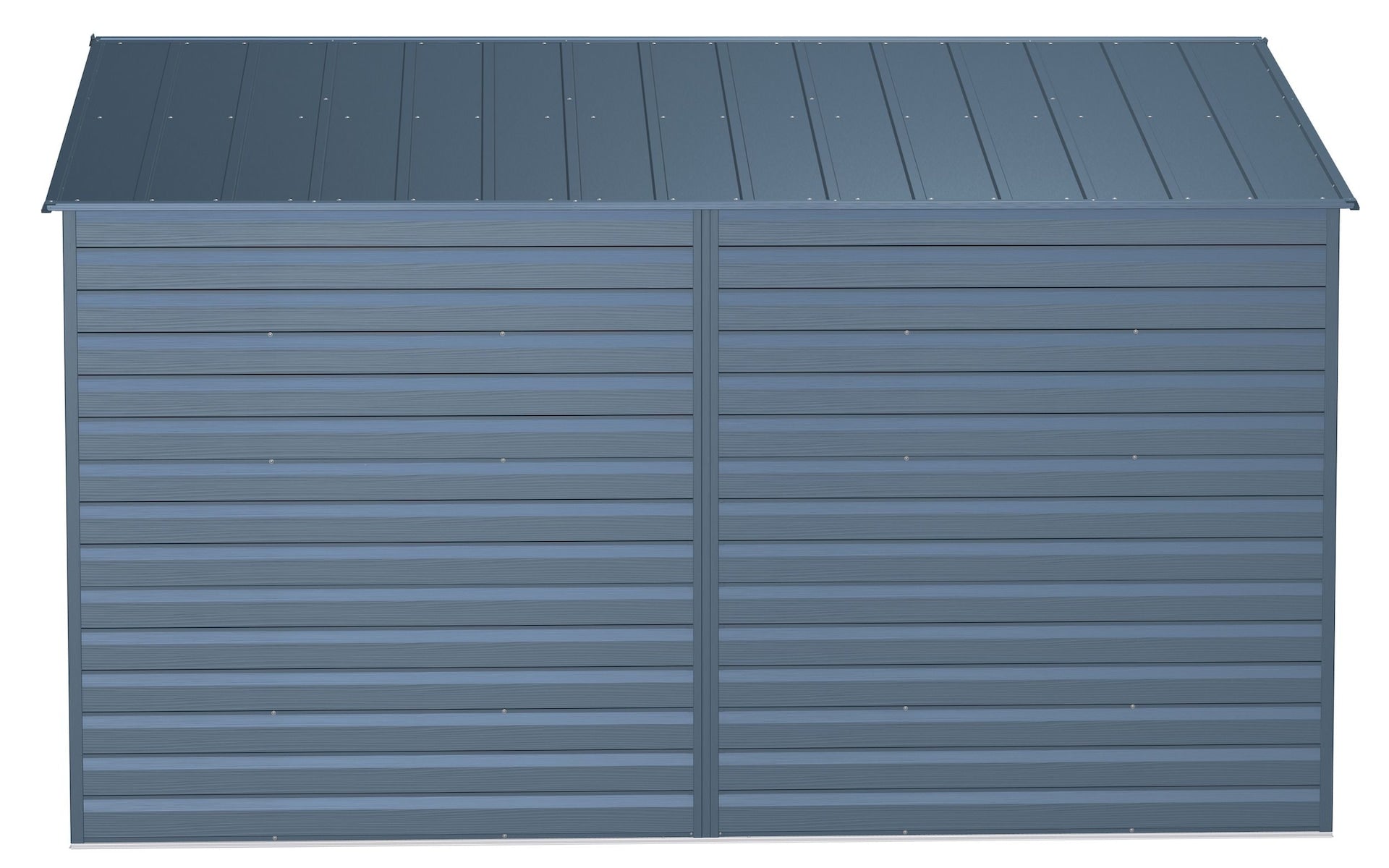 Arrow Select Galvanized Steel Storage Shed, Blue Grey, 10-ft x 12-ft