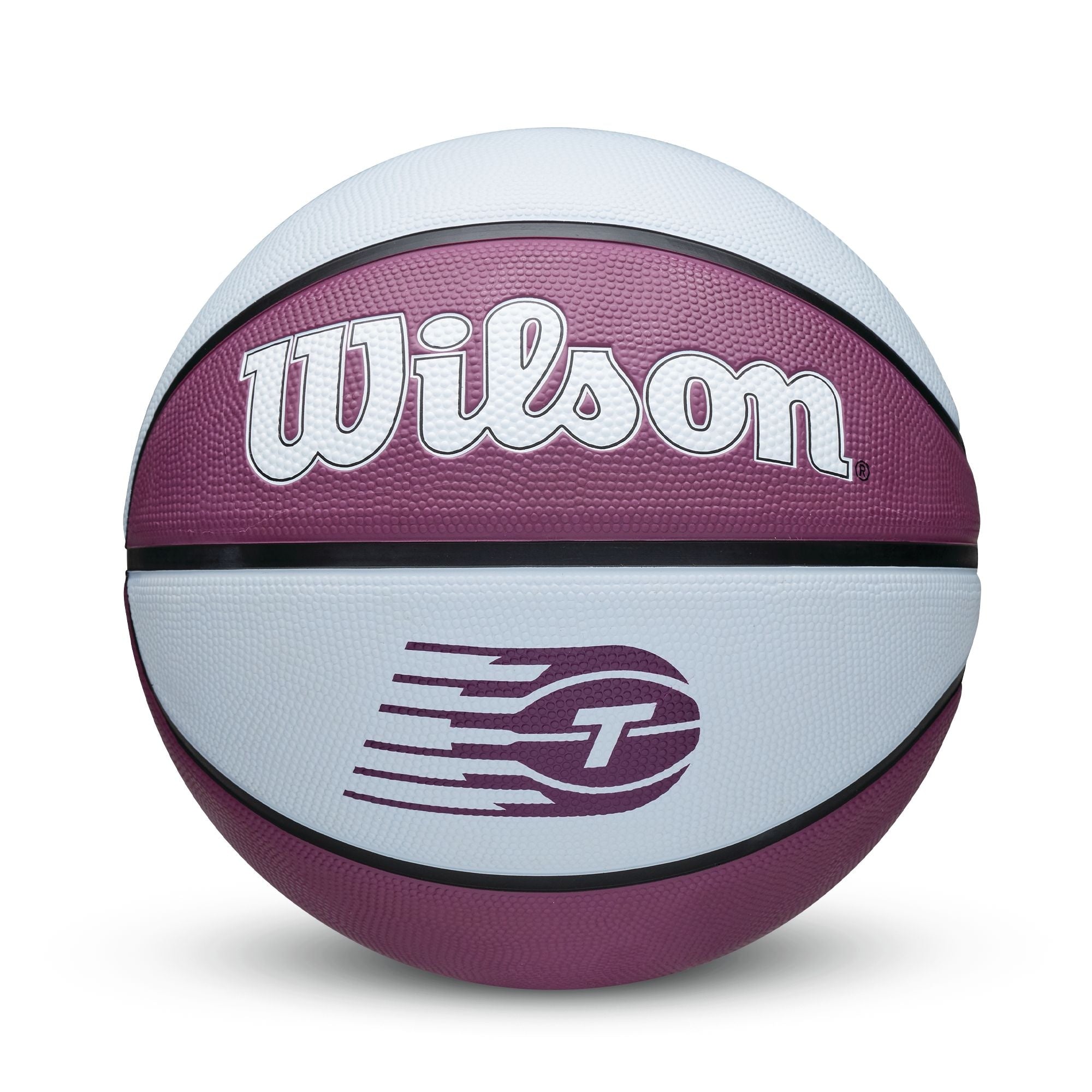 Wilson WNBA Toronto Tempo Team Tribute Basketball, Official Size 6 (28.5-in), Purple