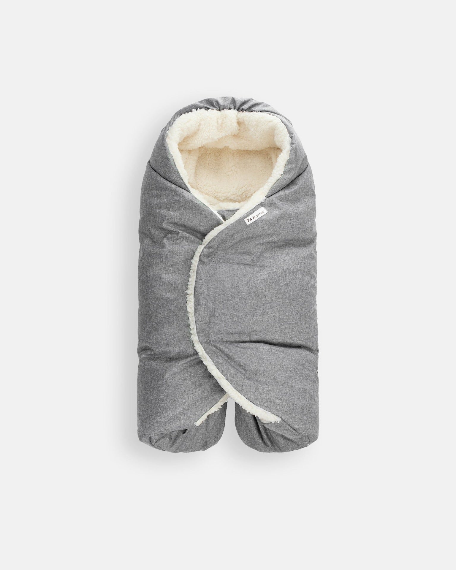 7AM Enfant Nido Cloud Lining, Heather Grey