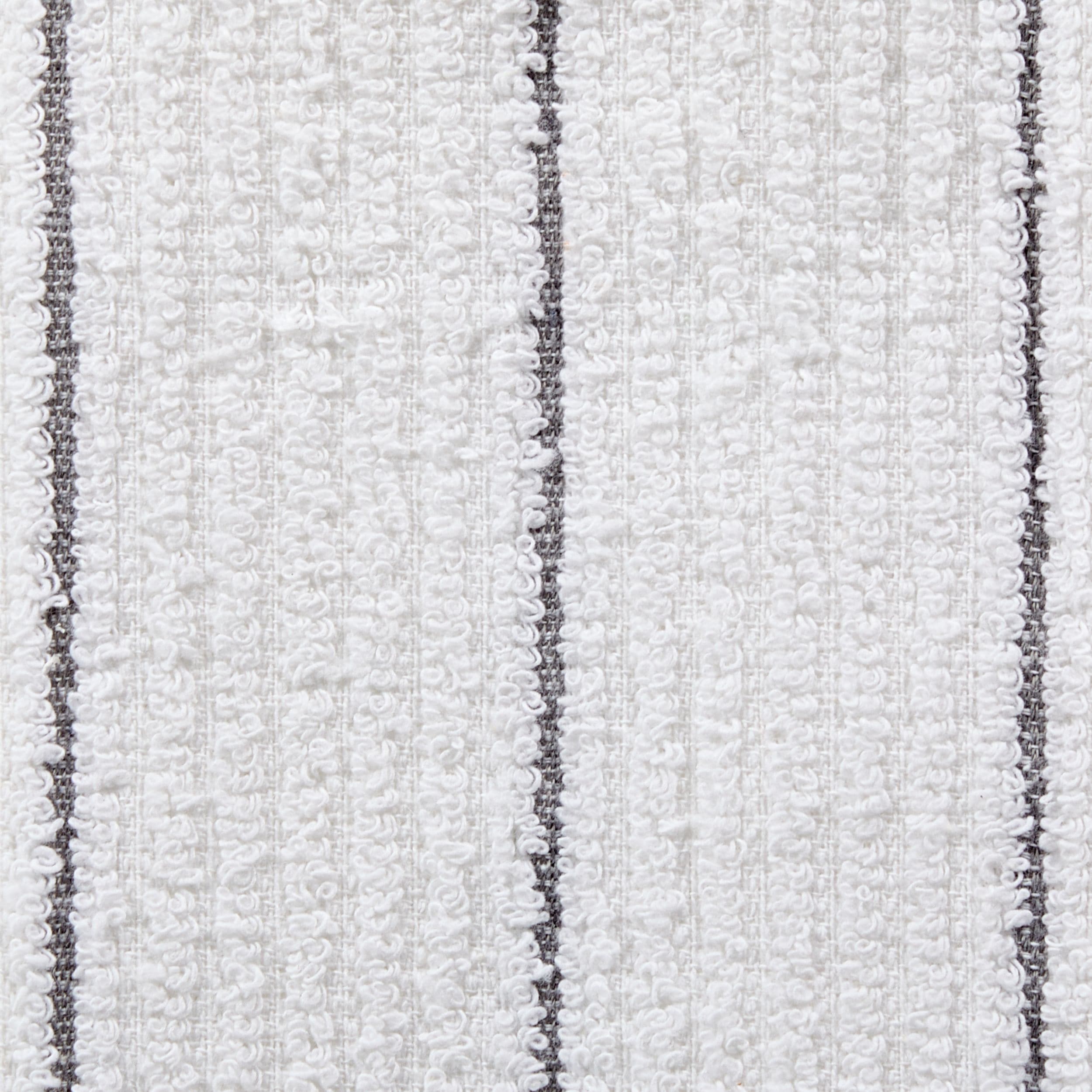 Master Chef Ribbed Stripe Bar Mop Dish Cloths, Grey Stripes, 5-pk