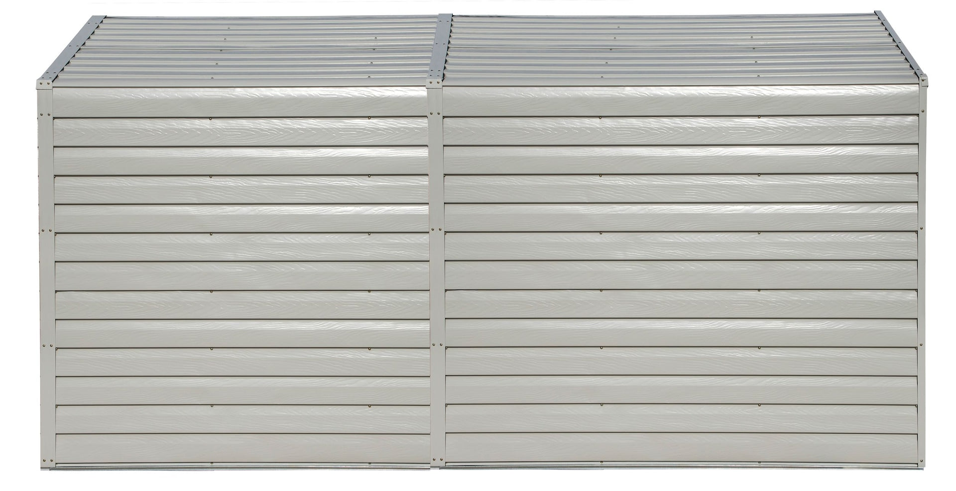 Arrow Yardsaver Electro Galvanized Steel Storage Shed, 4-ft x 10-ft