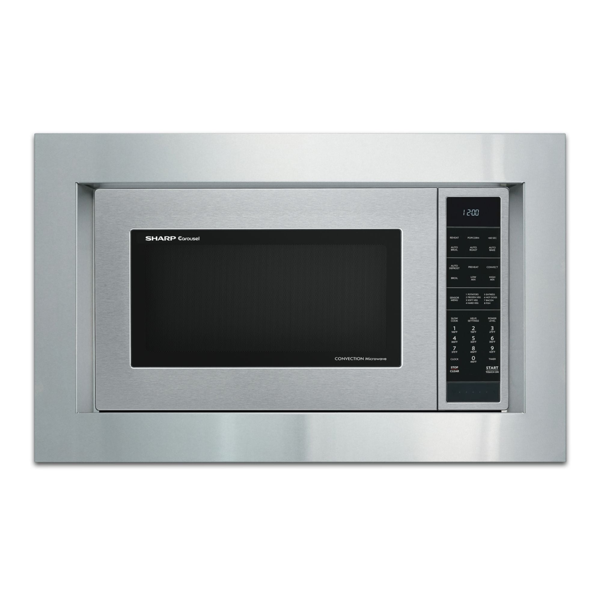 Sharp Built-in Microwave Oven Trim Kit, 27-in, for SMC1585KS