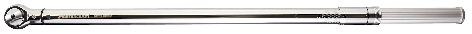Mastercraft 3/4-in Bi-Directional Drive Torque Wrench, 100 ft.lbs-600 ft. lbs