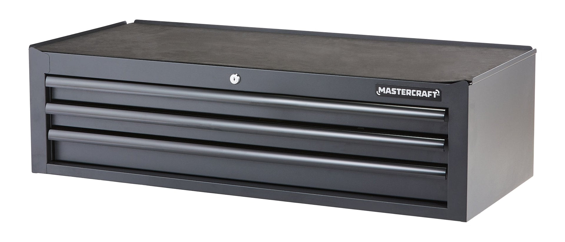 Mastercraft Tool Storage Mid-Chest, 3 Drawer, 41-in, Black