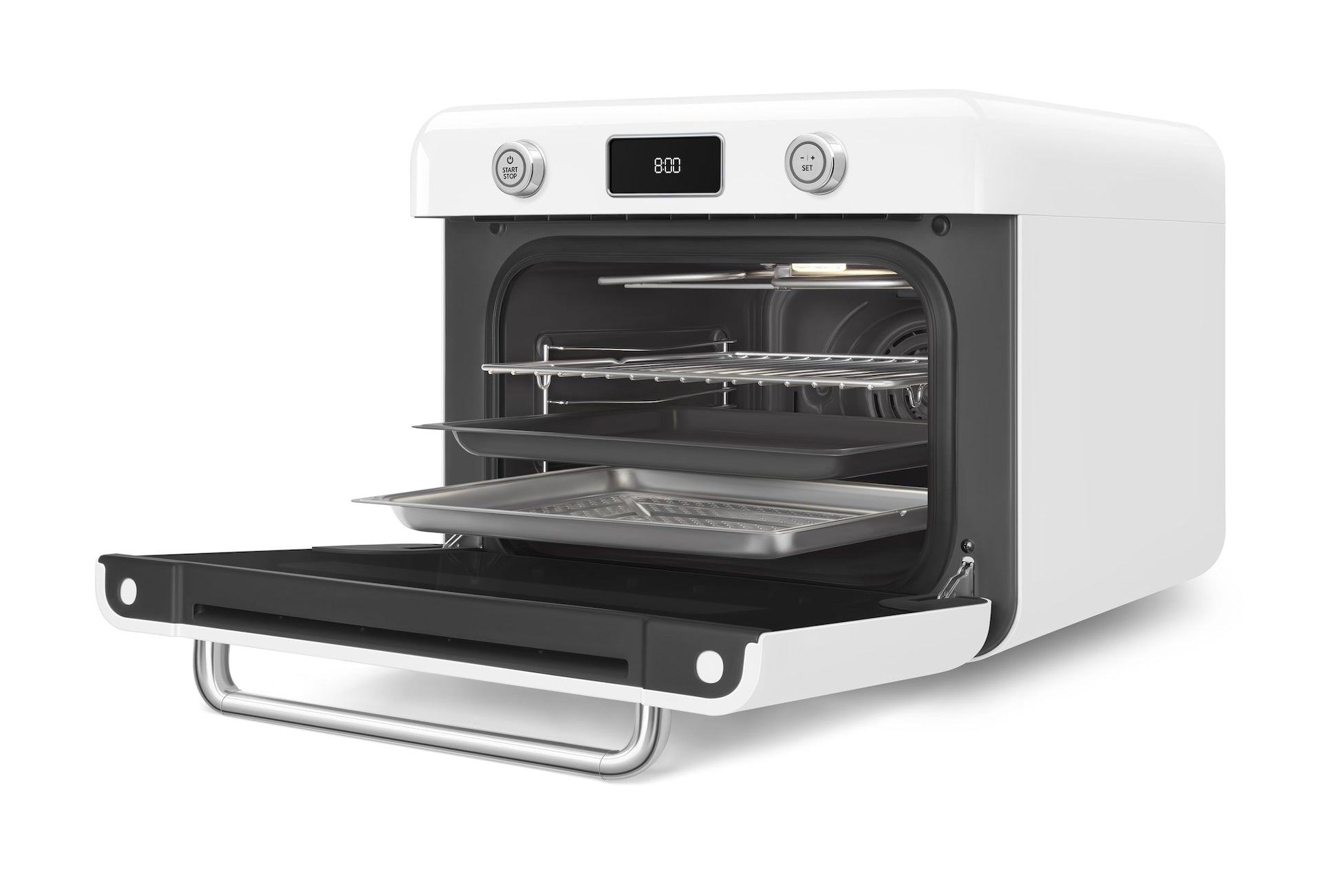 SMEG Combi Multifunction Steam Oven with Airfry, White