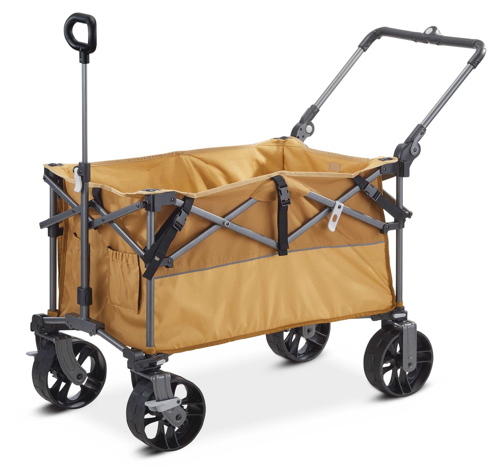 Woods Overlander Fully Equipped Folding Wagon, 102-kg Capacity