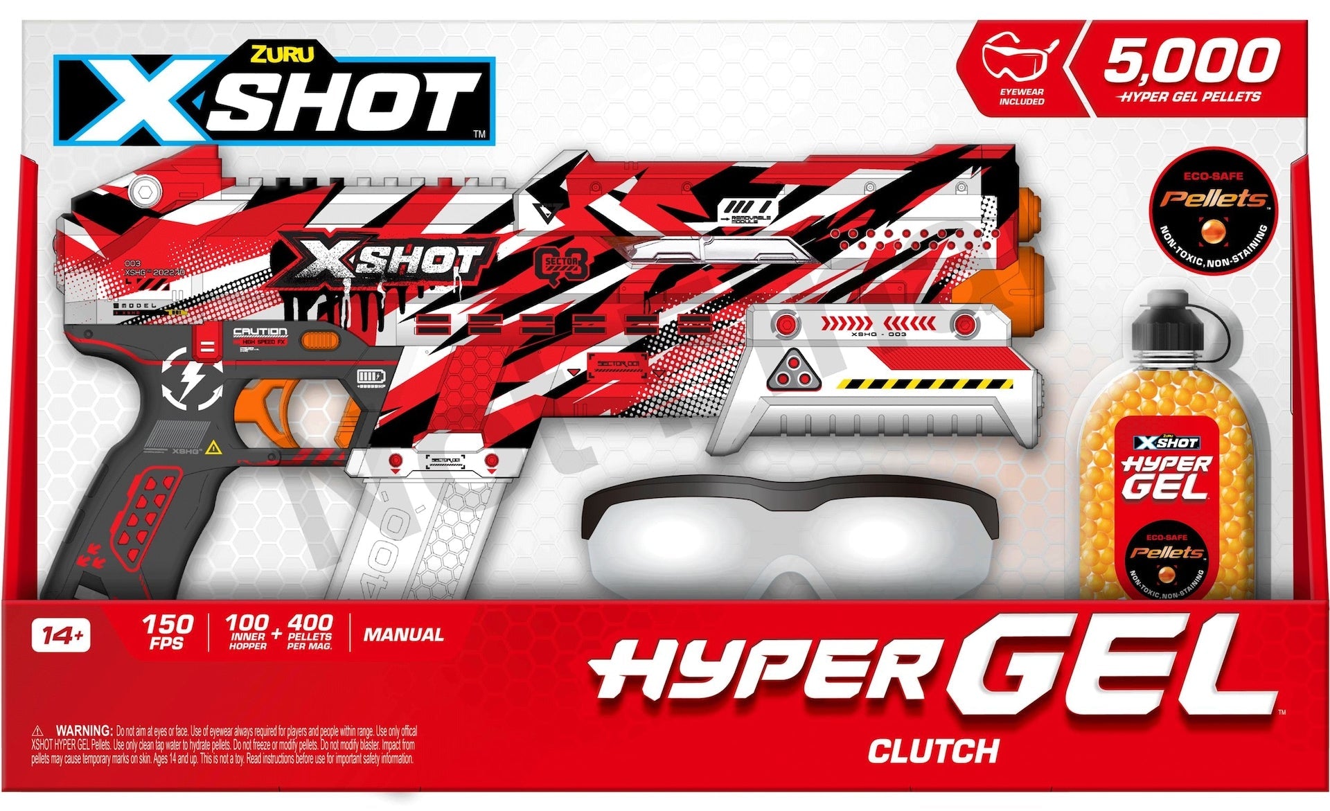 X-Shot Hyper Gel Blaster - 5,000 Gellets